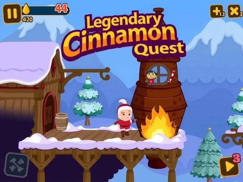 Combat and spice collection in Legendary Cinnamon Quest Legendary Cinnamon Quest Gameplay Screenshot